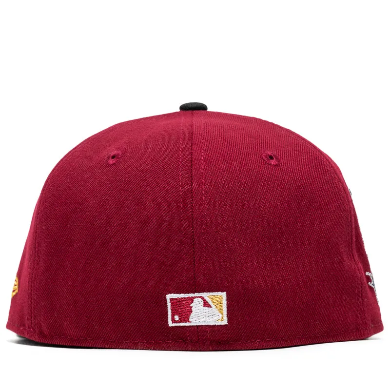 New Era x Politics San Francisco Giants 59FIFTY Fitted - Cardinal/Black