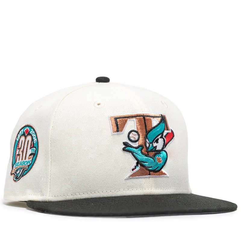 New Era x Politics Toronto Blue Jays 59FIFTY Fitted Hat - Chrome/Black