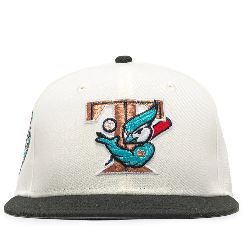 New Era x Politics Toronto Blue Jays 59FIFTY Fitted Hat - Chrome/Black