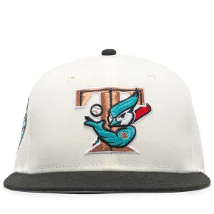 New Era x Politics Toronto Blue Jays 59FIFTY Fitted Hat - Chrome/Black