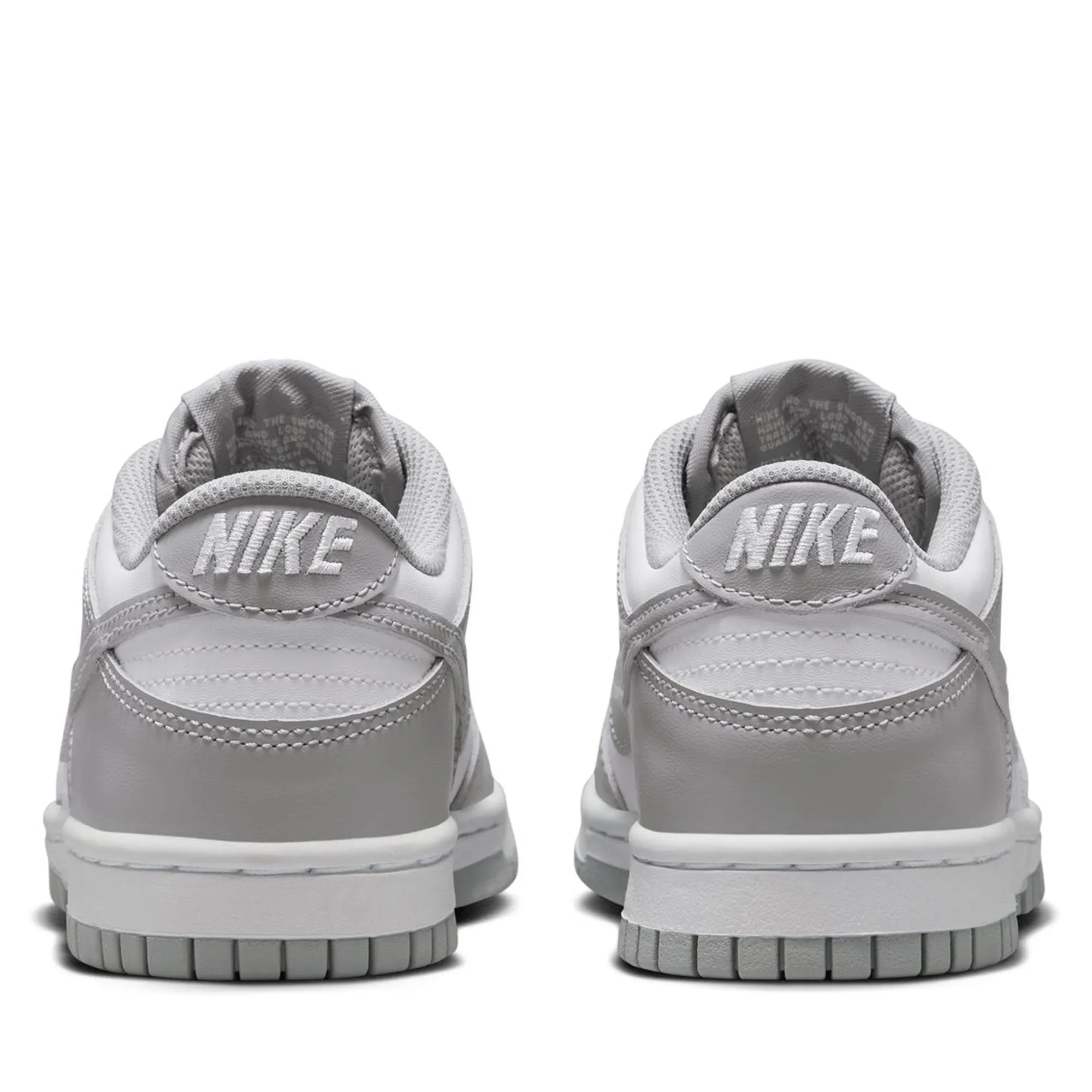 Nike Dunk Low (GS) - White/Light Smoke Grey