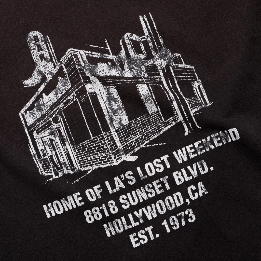 One Of These Days Lost Weekend Bar Tee - Black