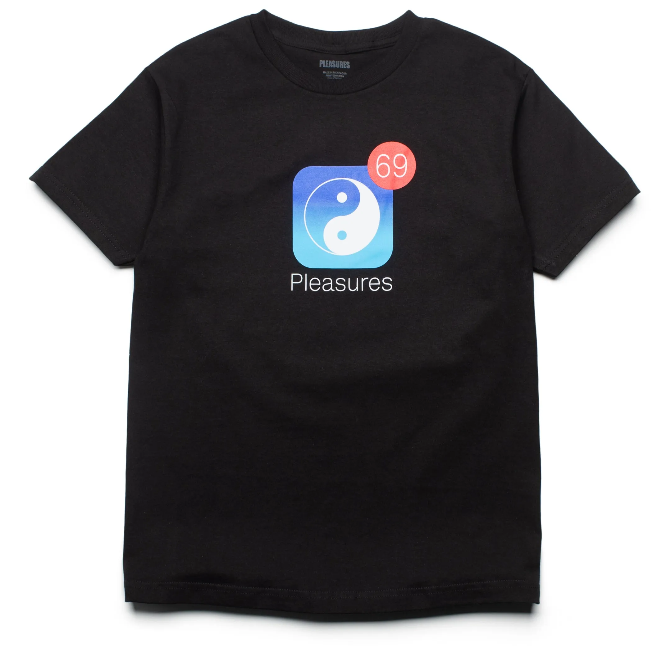 Pleasures Notify Tee - Black