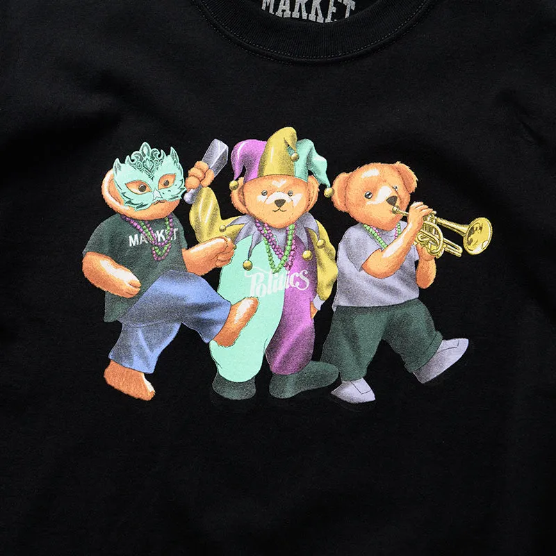 Politics x Market Bear Parade Tee - Black