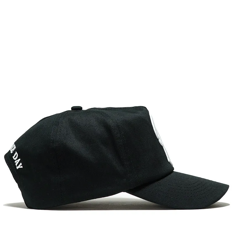 Politics x Market P 5 Panel Hat - Black
