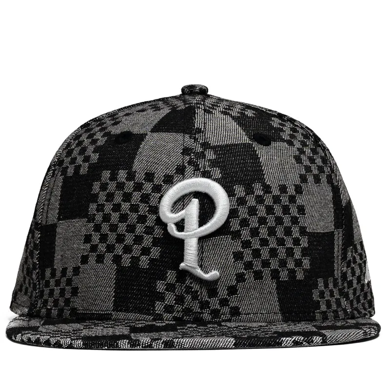 Politics x New Era 59FIFTY Fitted Hat - Black Denim