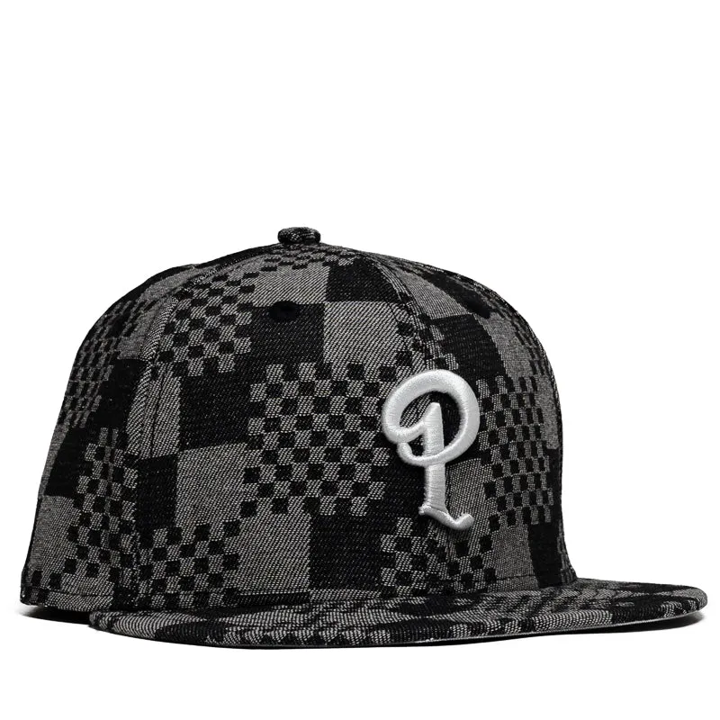 Politics x New Era 59FIFTY Fitted Hat - Black Denim