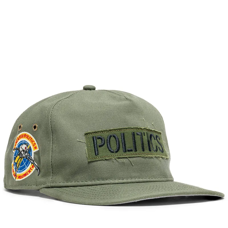 Politics x New Era Military Golfer Snapback - Green