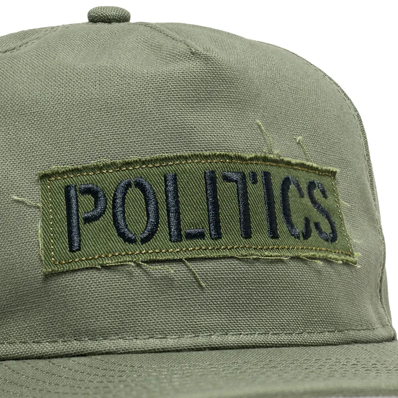 Politics x New Era Military Golfer Snapback - Green