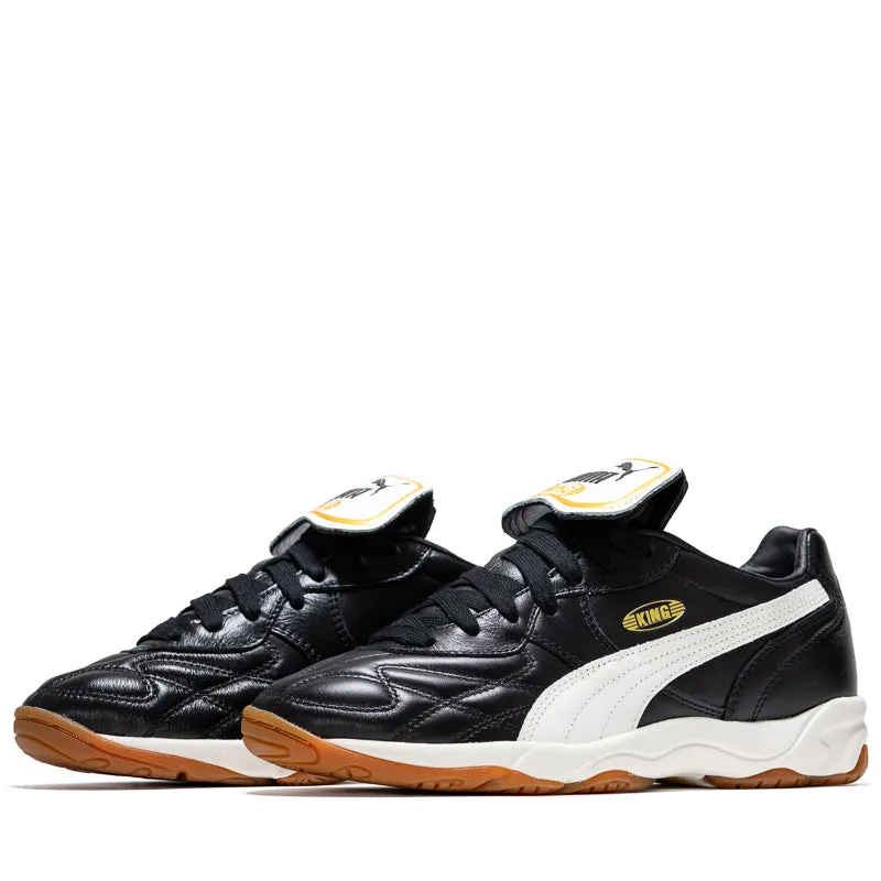 Puma King Indoor - Black/Warm White