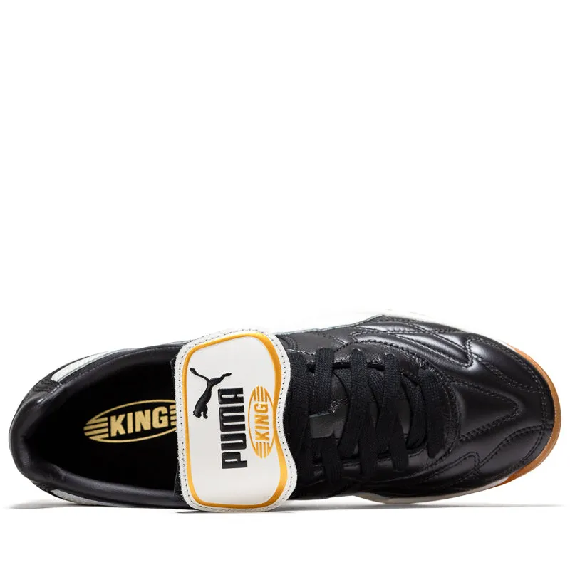Puma King Indoor - Black/Warm White
