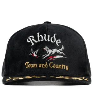 Rhude Wine Country Souvenir Hat - Black