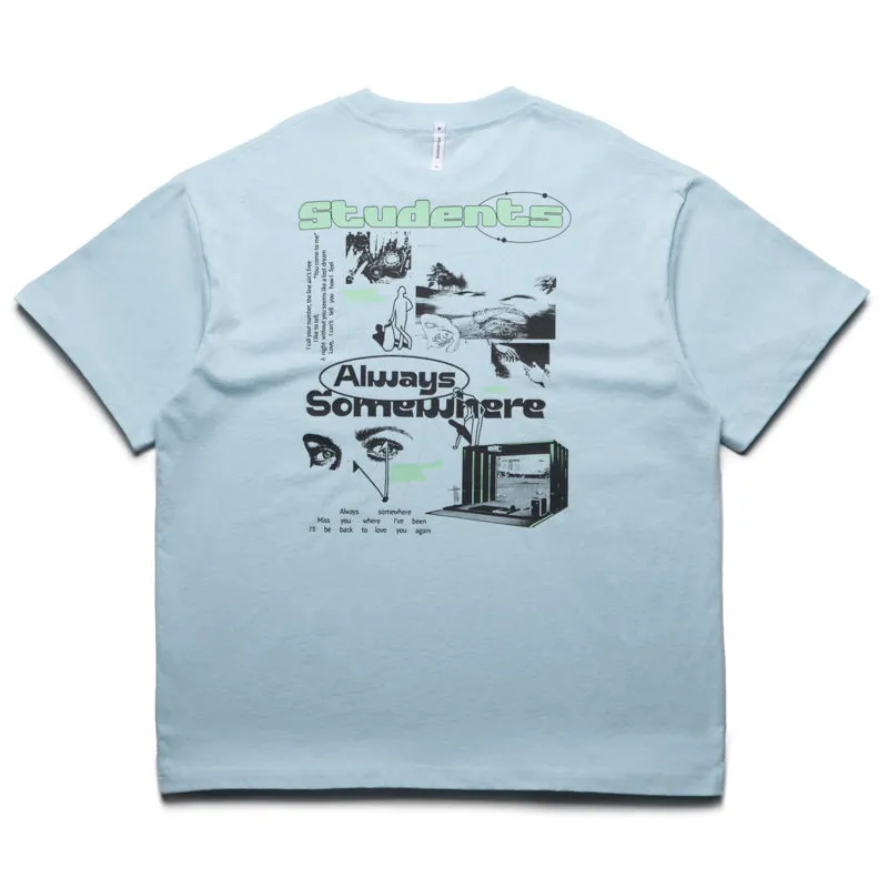 Students Golf Always Somewhere Tee - Chambray