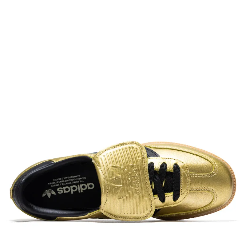 Women's Adidas Samba LT - Gold Metallic/Core Black