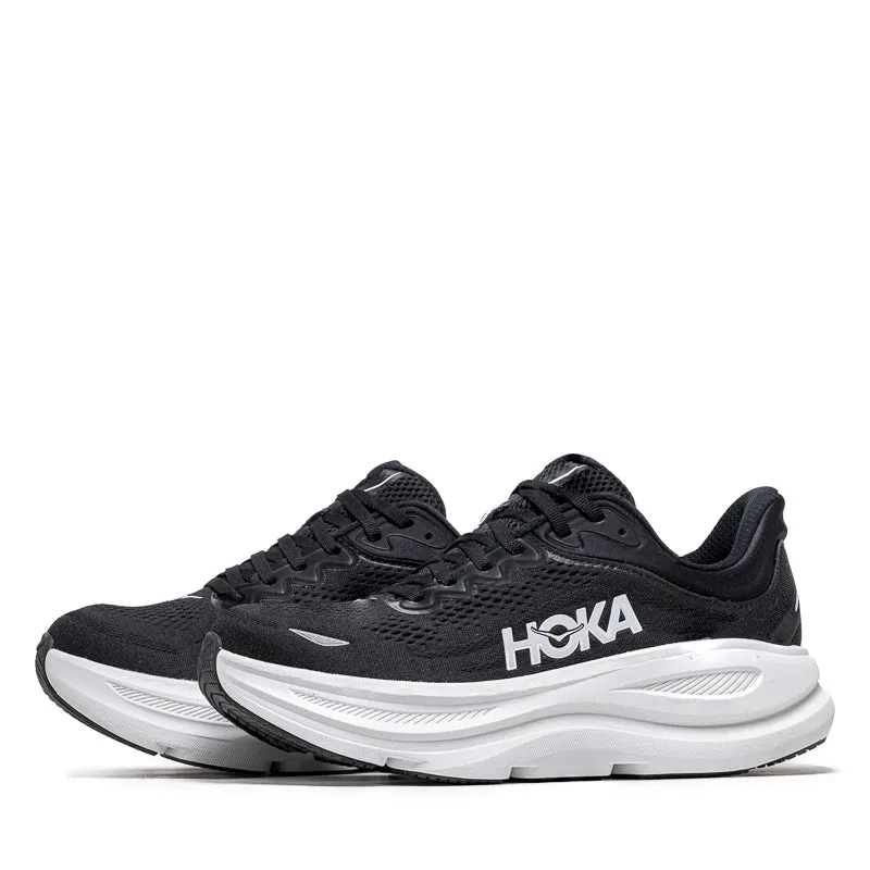 Women's Hoka Bondi 9 - Black/White