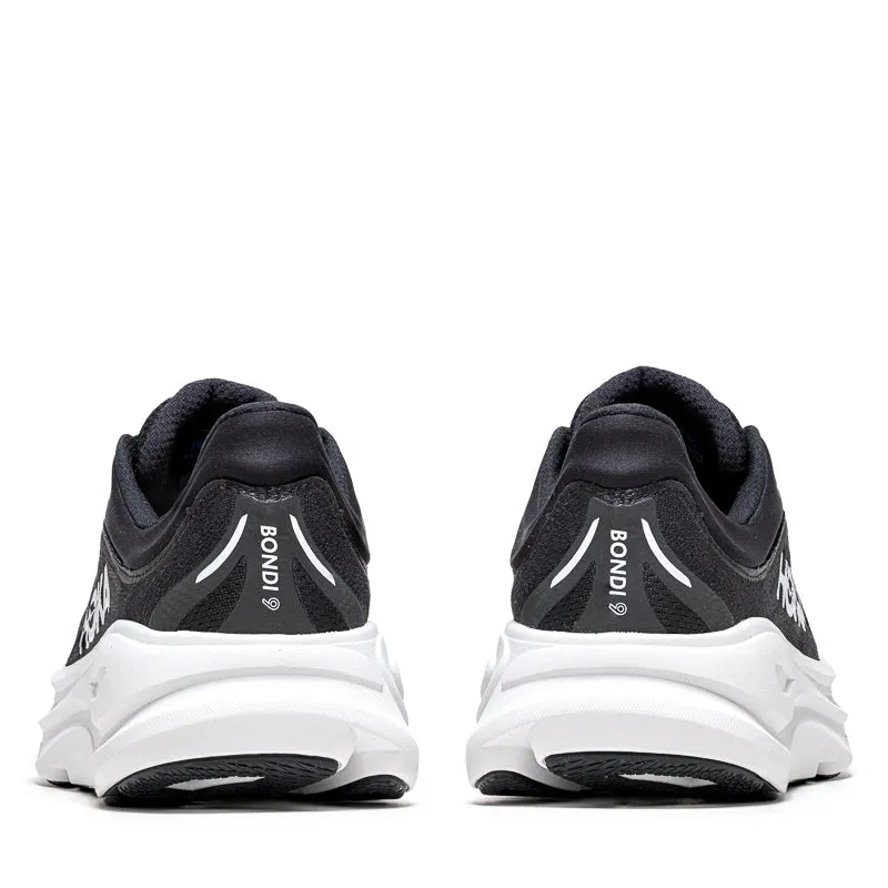 Women's Hoka Bondi 9 - Black/White