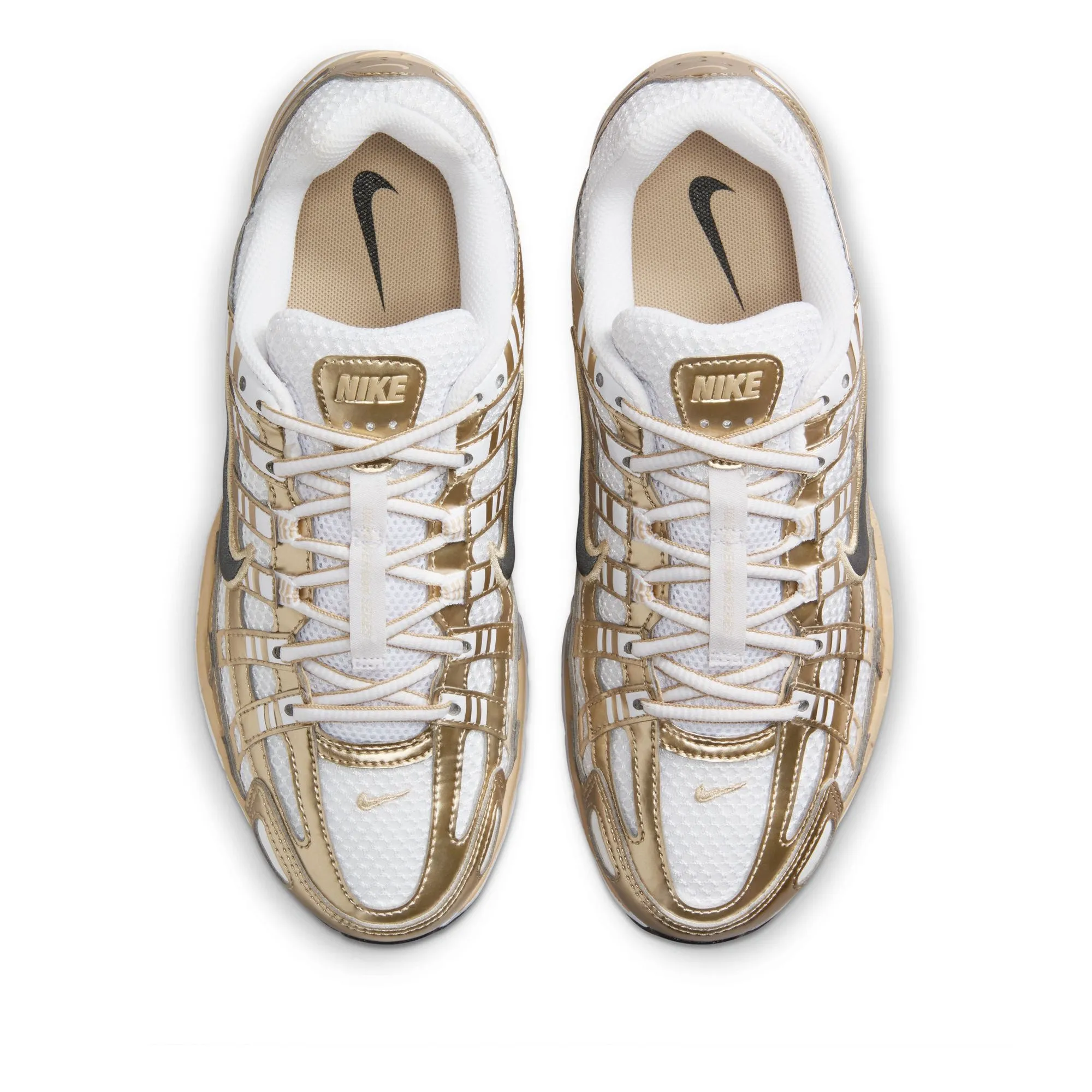 Women's Nike P-6000 Gold - White/Black