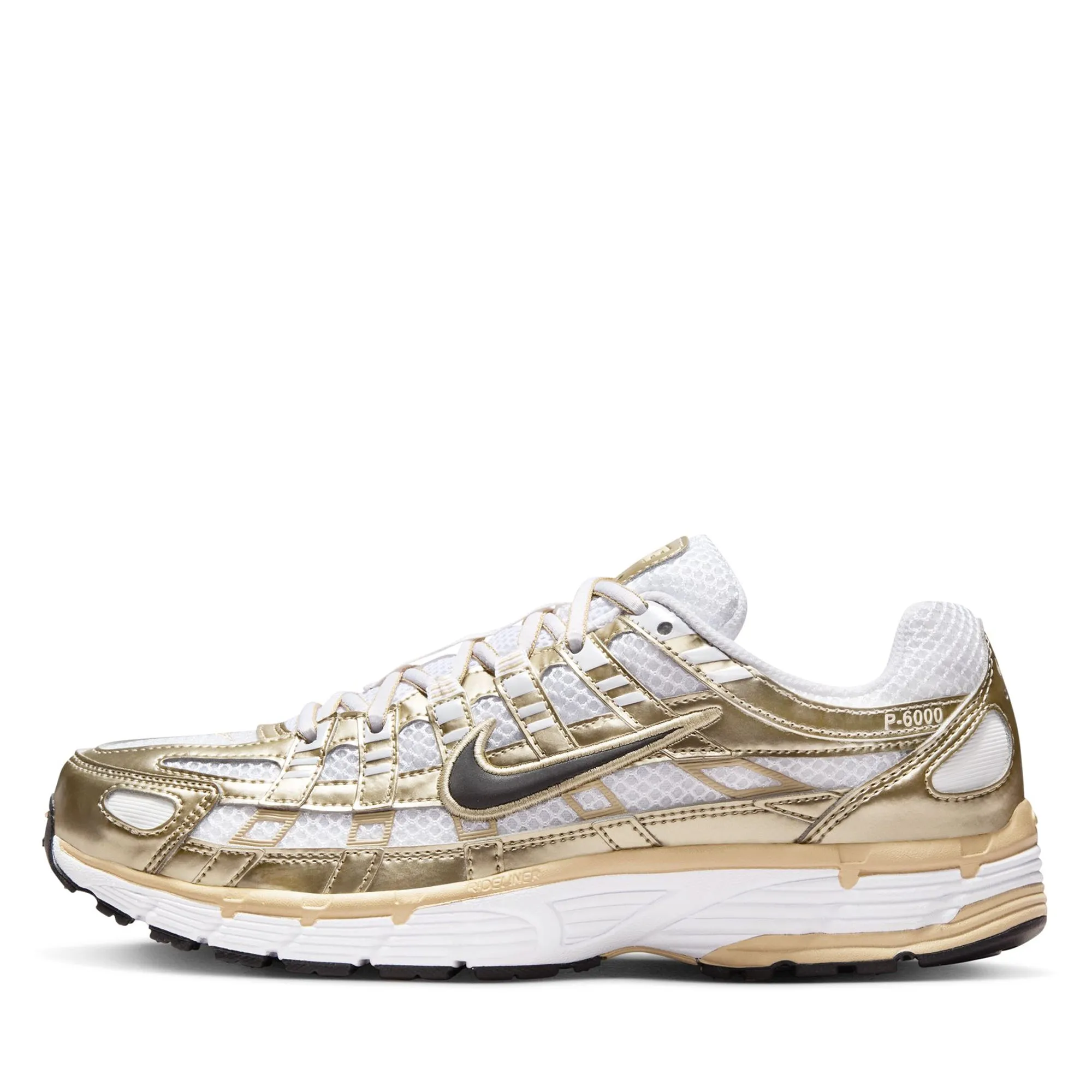 Women's Nike P-6000 Gold - White/Black